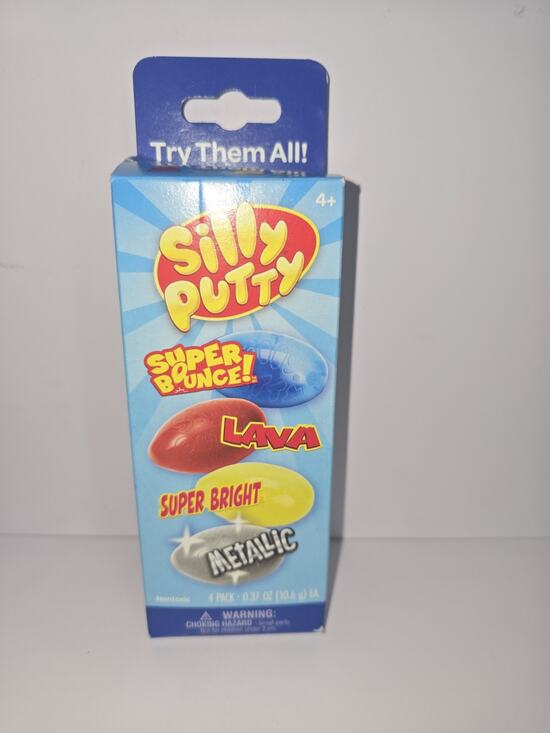 Crayola Other - Crayola Silly Putty Variety Pack - Metallic/Lava/Super Bounce/Super Bright FUN!
